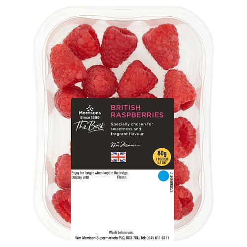 Morrisons The Best British Raspberries Really Good Culture