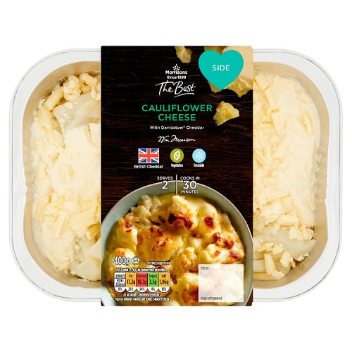 Morrisons The Best Cauliflower Cheese 400g Really Good Culture