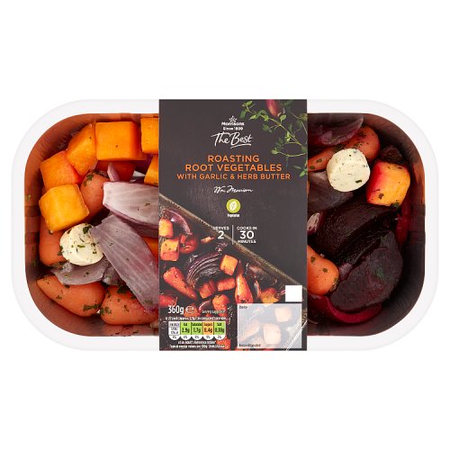 Morrisons The Best Roasting Root Vegetables with Garlic & Herb Butter