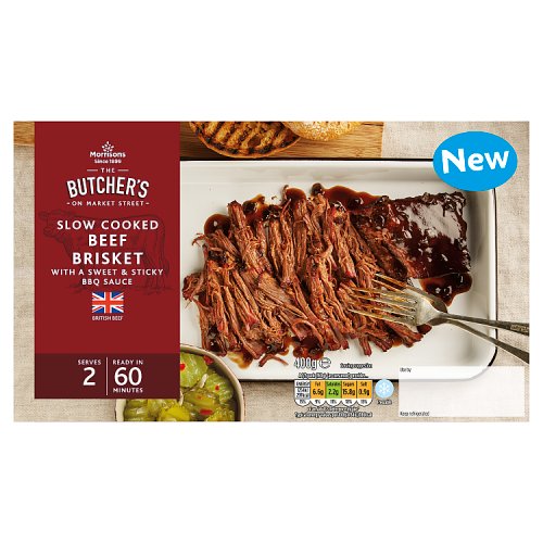 Morrisons The Butcher's On Market Street Slow Cooked Beef Brisket 400g