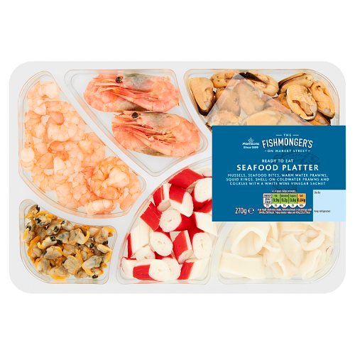 Morrisons The Fishmonger's On Market Street Seafood Platter 270g