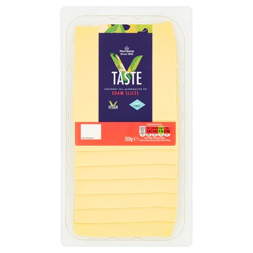 Morrisons V Taste Coconut Oil Alternative to Edam Slices 180g