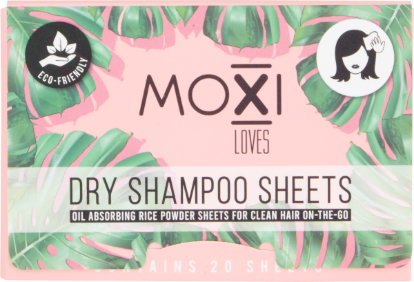 Moxi Loves 20 Dry Shampoo Sheets