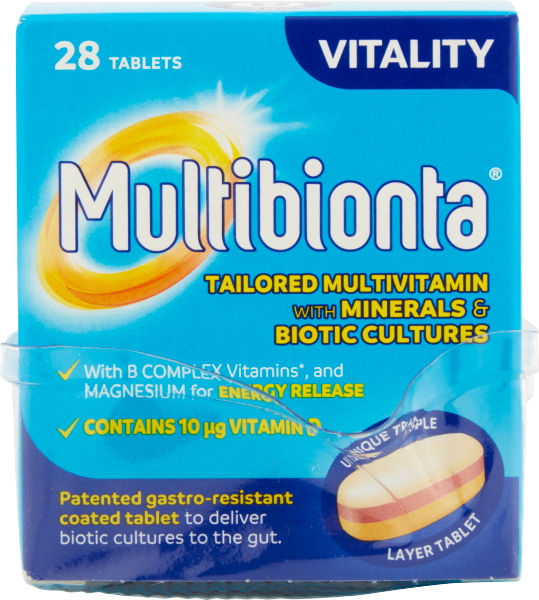 Multibionta Vitality 28 Tablets