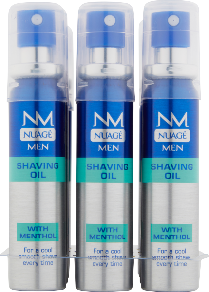 Nuag Men Shaving Oil with Menthol 25ml
