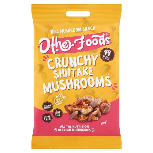 Crunchy Shiitake Mushrooms Chips