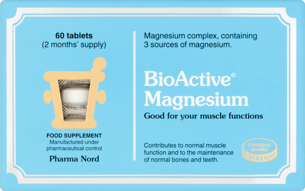 Pharma Nord BioActive Magnesium 60 Tablets 61g