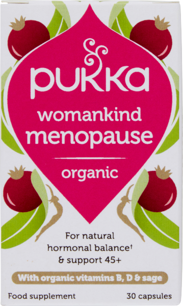 Pukka Organic Womankind Menopause 30 Capsules