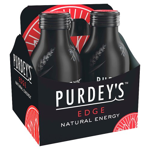 Purdey's Edge Natural Energy 4x330ml