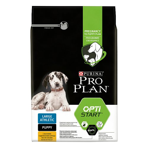 Purina Pro Plan Large Athletic Puppy Dry Dog Food Chicken 3kg