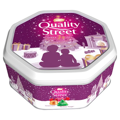 Quality Street Individually Wrapped Sweets 1.2kg Christmas Tin