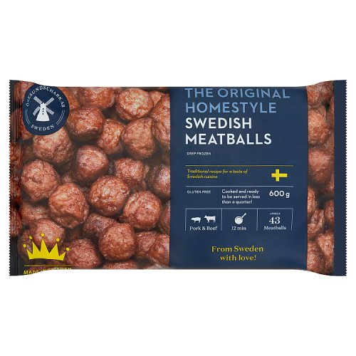 Öresundschark AB The Original Homestyle Swedish Meatballs 600g