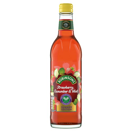 Robinsons Summer Edition Strawberry Cucumber & Mint Fruit Cordial 500ml