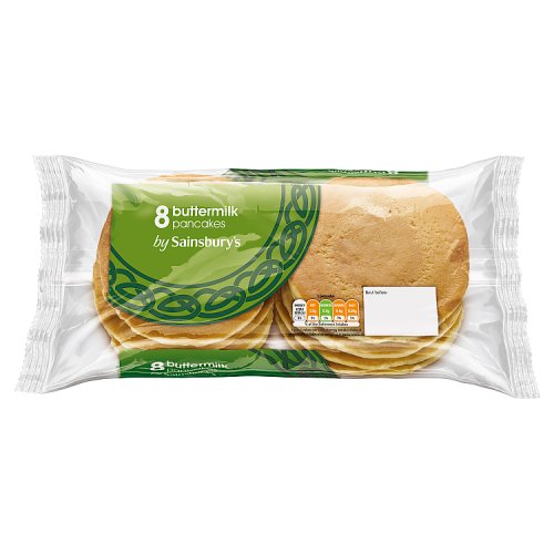 Sainsbury's 8 Buttermilk Pancakes 320g
