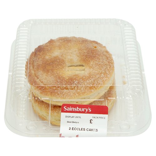 Sainsbury's Bakery Eccles Cakes x2