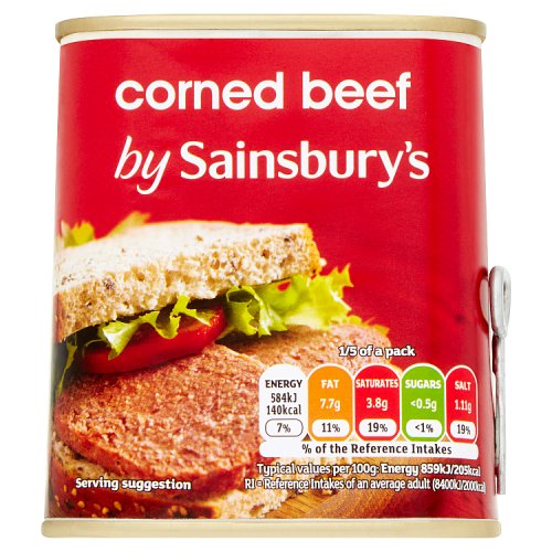 Sainsbury's Corned Beef 340g