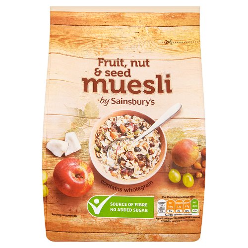 Sainsbury's Fruit, Nut & Seed Muesli 750g