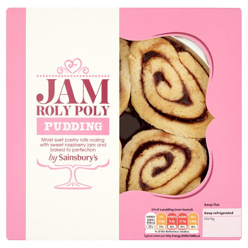 Sainsbury's Jam Roly Poly Pudding 465g