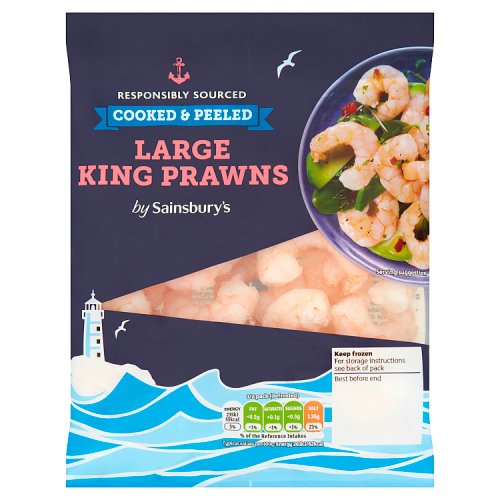 Sainsbury's Large King Prawns 180g
