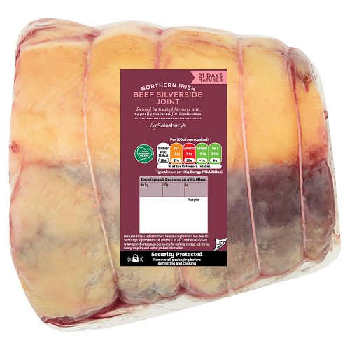 Sainsbury's Northern Irish Beef Silverside Joint Really Good Culture