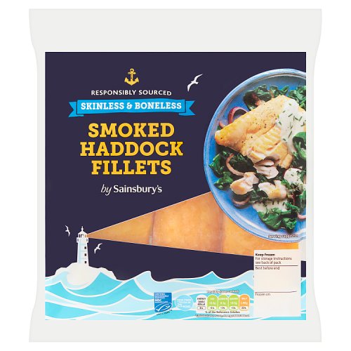 Sainsbury's Smoked Haddock Fillets 400g Really Good Culture