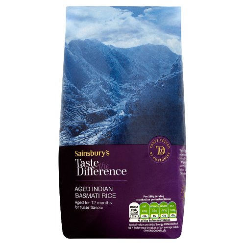 Sainsbury's Taste the Difference Aged Indian Basmati Rice 1kg