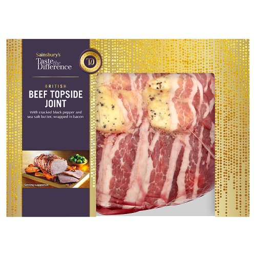 Sainsbury's Taste the Difference Beef Topside Joint 950g Really Good Culture