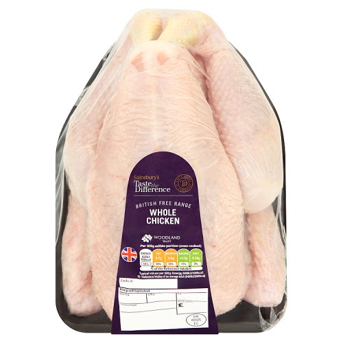 Sainsbury's Taste the Difference British Free Range Whole Chicken