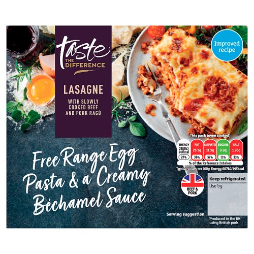 Sainsbury's Taste the Difference Lasagne 400g