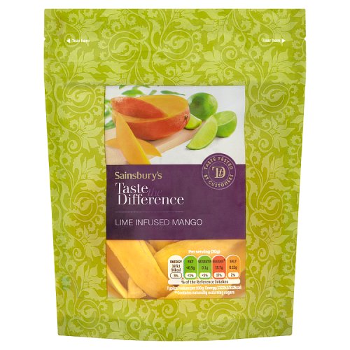 Sainsbury's Taste the Difference Lime Infused Mango 100g