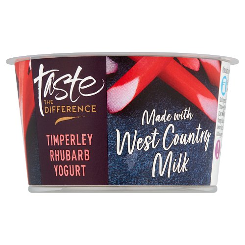 Sainsbury's Taste the Difference Timperley Rhubarb Yogurt 150g