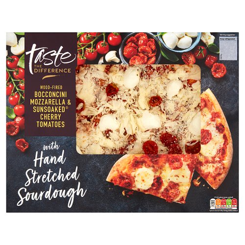 Sainsbury's Taste the Difference Wood-Fired Bocconcini Mozzarella & Sunsoaked Cherry Tomatoes 480g