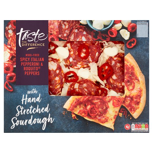 Sainsbury's Taste the Difference WoodFired Spicy Italian Pepperoni