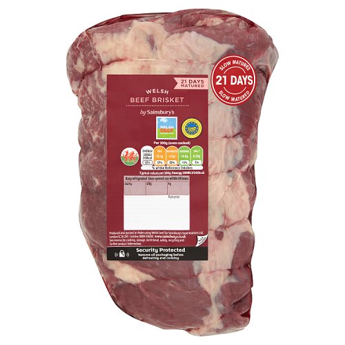 Sainsbury's Welsh Beef Brisket Really Good Culture
