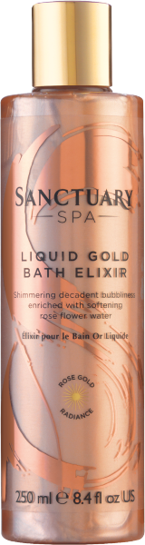 Sanctuary Spa Liquid Gold Bath Elixir 250ml