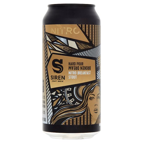 Siren Hard Pour Broken Dream Nitro Breakfast Stout 440ml
