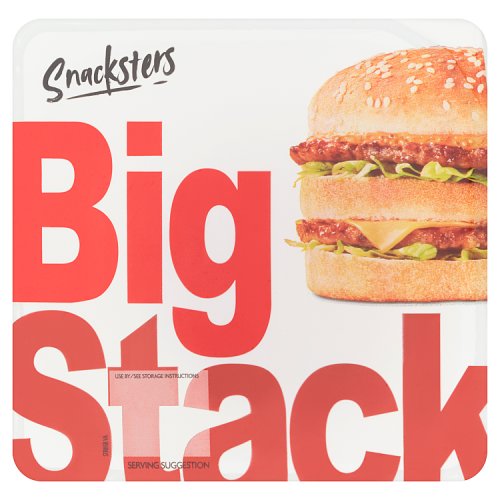 Snacksters Big Stack Burger 204g