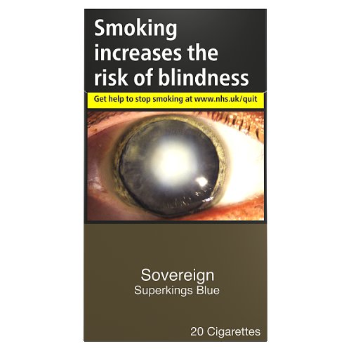 Sovereign Superkings Blue 20 Cigarettes