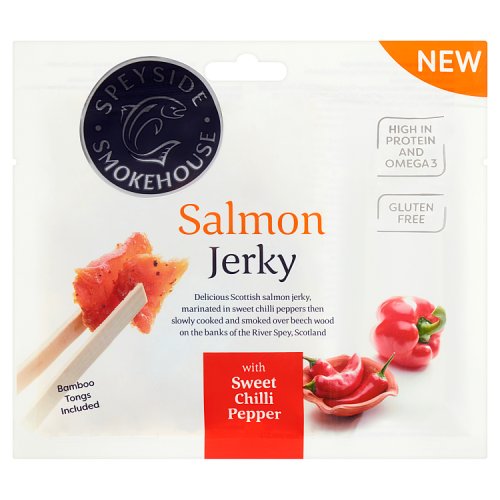 Speyside Smokehouse Salmon Jerky with Sweet Chilli Pepper 30g