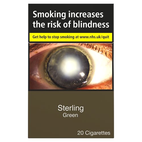 Sterling Green 20 Cigarettes Track & Trace Compliant