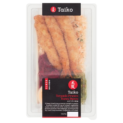 Taiko Torpedo Prawn Katsu Bento 229g