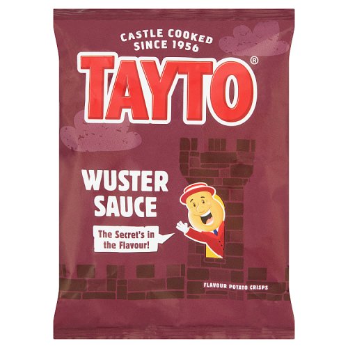 Tayto Wuster Sauce Flavour Potato Crisps 37.5g