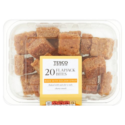 Tesco Mini Flapjack Bites 20 Pack