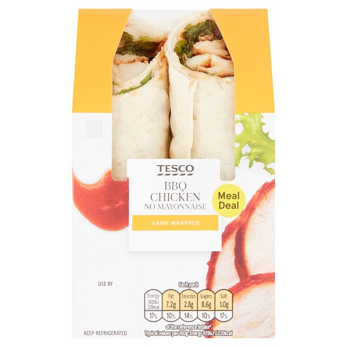 Tesco Bbq Chicken Wrap Really Good Culture