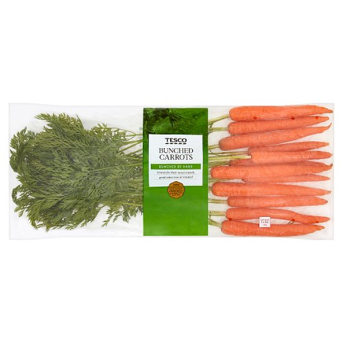 Tesco British Bunched Carrots