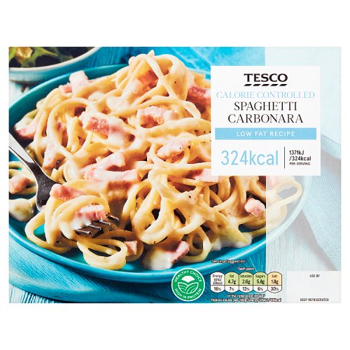 Tesco Spaghetti Carbonara 380G Really Good Culture