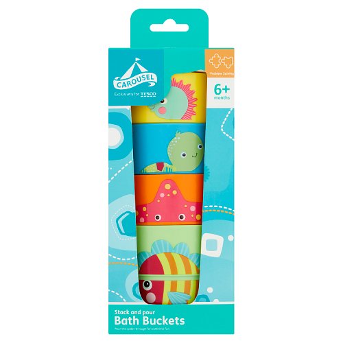 Tesco Carousel Bath Buckets 6+ Months | Really Good Culture