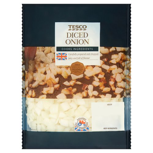 Tesco Diced Onion 400G