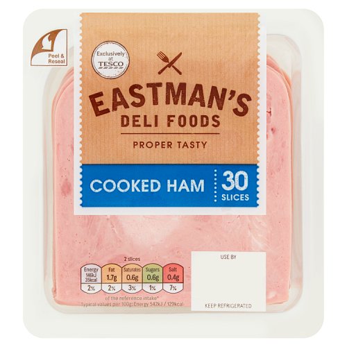 Eastman's Cooked Ham 30 Slices 400G Really Good Culture