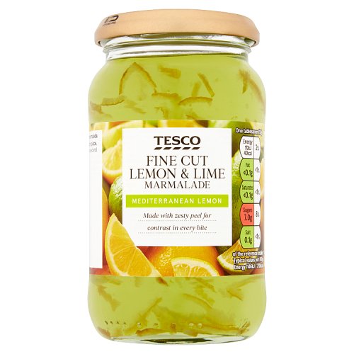 Tesco Fine Cut Lemon & Lime Marmalade 454g